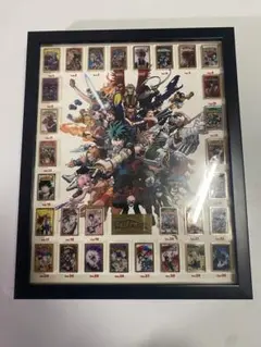 ヒロアカ展　ヒロアカ　額装ピンズセット　ピンバッジ　原画展