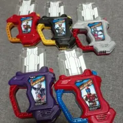 仮面ライダーエグゼイド DXレジェンドライダーガシャット 5種