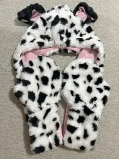 101匹わんちゃん　マフラーキャップ