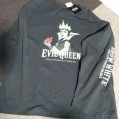 【ヴィランズ】女王 魔女 白雪姫 ディズニー ハロウィン ロンT 長袖Tシャツ