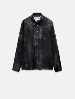 ZARA シースルーシャツ
