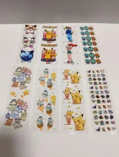B☆ペンラ　８枚セット　防水シール　ステッカー　ポケモン　デコレーション