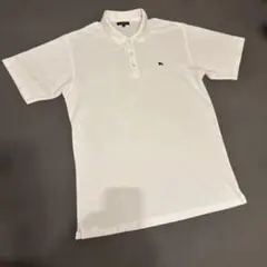 バーバリー　Burberry London 白ポロシャツ ホワイト L