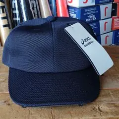アシックス ネイビー キャップsizeOのサムネイル