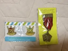 嵐 櫻井翔 赤 ピンバッジ2個 メダル 2点セット
