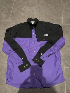 THE NORTH FACE 長袖シャツ XS 黒/紫