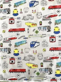 生地　ハギレ　電車いろいろ