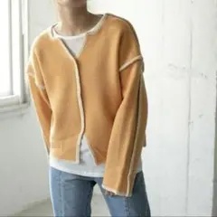 KBF アーバンリサーチ ニット 長袖セーター フリーステッチ Vネック