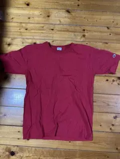Champion T1011 レッド Tシャツ M