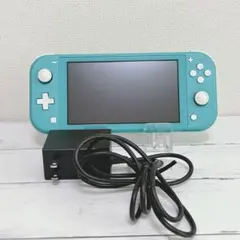 【動作OK】　Nintendo Switch Lite ターコイズ　充電器付き