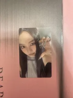 blackpink deadline jennie ランダム　トレカ　黒　ジェニ