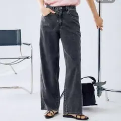 LEPSIM ストリートデニムパンツ