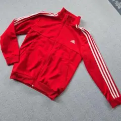 adidas レッド ジャージ 150cm