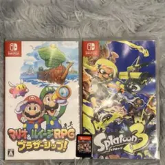スプラトゥーン3 / マリオカート8デラックス / マリオ＆ルイージ 3セット