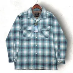 00s 好配色 PENDLETON オンブレ シャドー チェック ボード シャツ