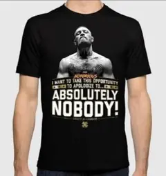 【超希少！一点限り】UFC コナー・マクレガー　Tシャツ　黒　ブラック　XS