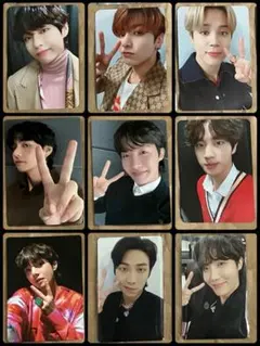 公式　BTS ジョングク　テテ　ジミン　ジン　j-hope RM トレカ　セット