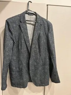 総柄 テーラードジャケット