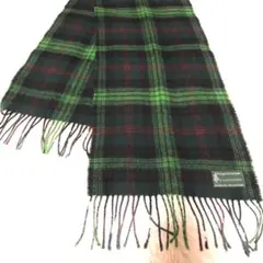 ロキャロン　タータンチェックマフラー　スコットランド　ニューウール