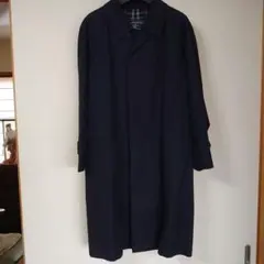 【希少】　Burberrys'ネイビー ステンカラーコートused品