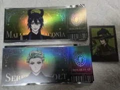 ツイステ ブレジュ マレウス セベク チケット風カード ブルーム ぱしゃこれ