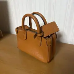 【値下げ】ADMJ マイクロミニ　レザートートバッグ