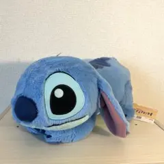 ディズニー スティッチ　寝そべり なでなでしてね 超BIGぬいぐるみ　匿名配送