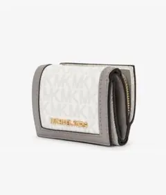 MICHAEL KORS ミニ財布 ホワイト/グレー