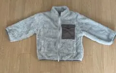 美品 フリース ジップアップアウター