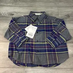 【新品】branshes ブランシェス チェック シャツ 長袖 90cm