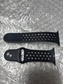 【純正】Apple Watch Nikeスポーツバンド ブラック 44mm