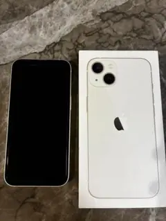 Apple iPhone 13 SIMフリー　ホワイト 本体 256GB 箱付き