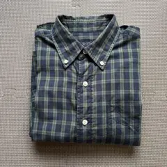 SHIPS シップス チェック柄シャツ
