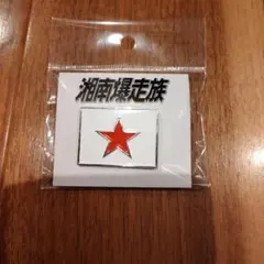 湘南爆走族 走り屋たちの帰還祭 ピンバッジ&合皮キーホルダー2点セット