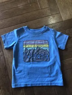 Patagonia 青 Tシャツ 12-18M