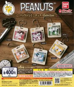 PEANUTS スヌーピー パッケージミニチュア