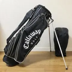 美品Callaway レイドバック 23JM 軽量スタンド キャディバッグ 黒 美品Callaway レイドバック 23JM 軽量スタンド キャディバッグ 黒