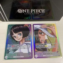 ワンピースカードゲーム 新たなる皇帝 リーダーパラレル　リム　ニコ・ロビン