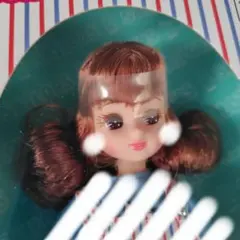 リカちゃん　くじ　人形のみ　オーバーオールスタイル