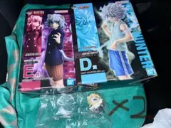 ハンター×ハンター E・D フィギュア 2体セット＋プフ2個セット