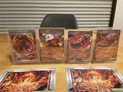 炎タイプ デッキパーツ まとめ売り（ヒートロトムRR / ニトロ炎エネSR