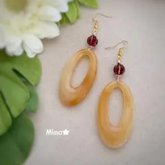 ★新作★ 大ぶり艶やかピアス
