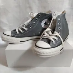 【新品】Converse オールスター グレー ハイカットスニーカー 24.5
