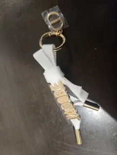 ホワイトリボンチャーム Dior