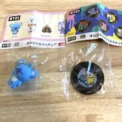 くら寿司 BT21 オリジナルフィギュア KOYA ステッカー　CHIMMY