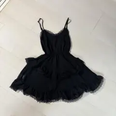 loueme ランジェリーライクキャミワンピース