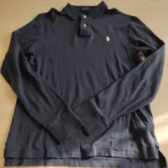 わけあり！Polo Ralph Lauren ネイビーポロシャツMサイズ