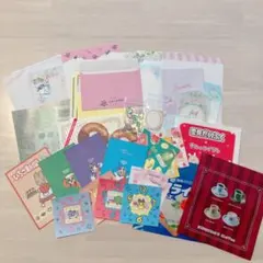 匿名配送　文房具 レターセット　メモ帳　シールなど　おすそ分け