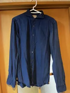 CIT LUXURY ダークブルー 長袖シャツ