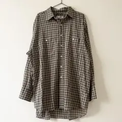 Spick and Span コットンボイルチェックルーズシャツ 25SS - メルカリ
